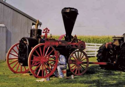 A Gaar-Scott Portable Steam Engine Image